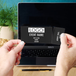 Event Concert Ticket DIY Tickets Business Logo