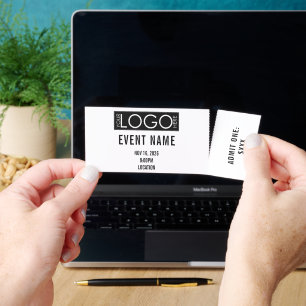 Event Concert Ticket DIY Tickets Business Logo