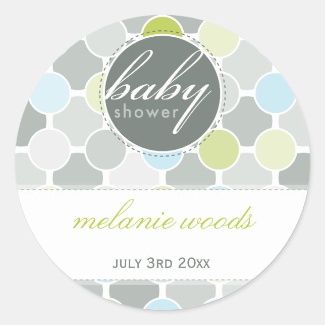 EVENT DECORATIVE STICKER :: fizzy spots 1 (Front)