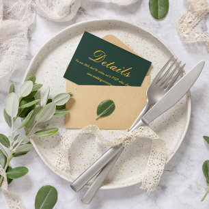 Event Details Enclosure Card