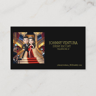 " EVENT ESCORT " BUSINESS CARD