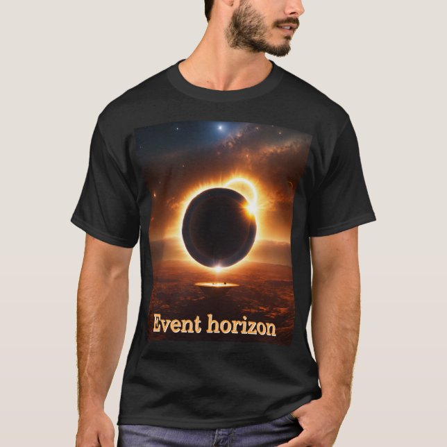 Event horizon T-shirt (Front)