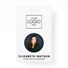 Event ID Customized Lanyard Name Tag With Photo