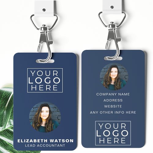 Event ID Customized Lanyard Name Tag With Photo Badge