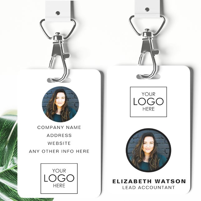 Event ID Customized Lanyard Name Tag With Photo Badge (Creator Uploaded)