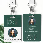 Event ID Customized Lanyard Name Tag With Photo