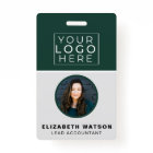 Event ID Customized Lanyard Name Tag With Photo