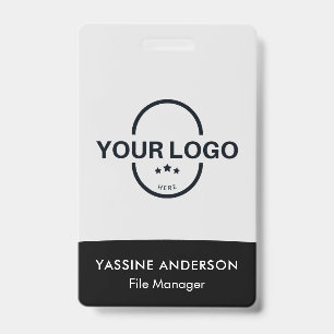 Event ID Customized Lanyard Name Tag With QR Code  Badge