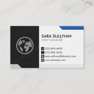 Event Management Planner Business Card