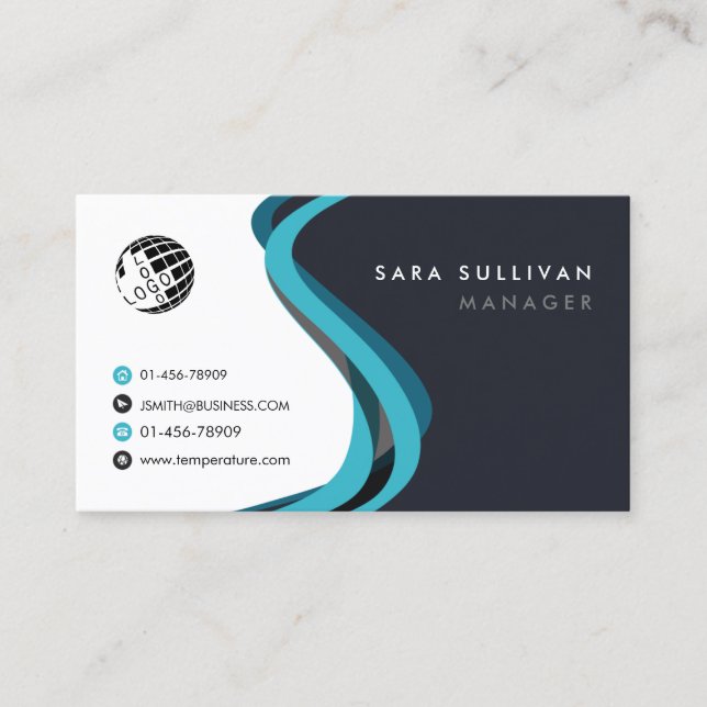 Event Organizer Special Skills Services Business Card (Front)