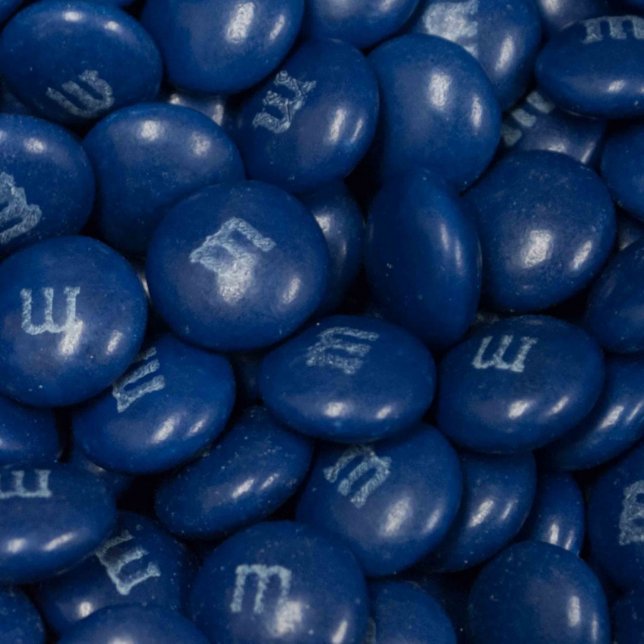 Event Party Favors Holiday, Wedding, Dark Blue M&Ms (Front)