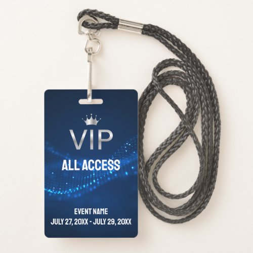 Event Photo VIP All Access Pass Event Badge