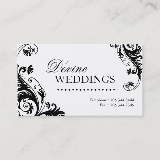 Customizable Event Planner Business Card