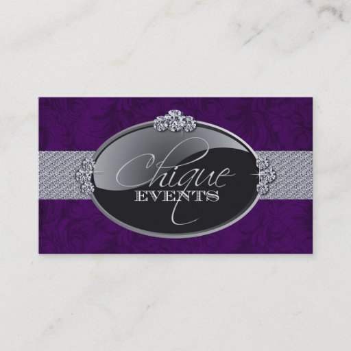 Customizable Event Planner Business Cards