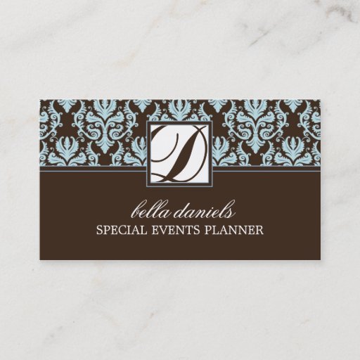 Customizable Event Planner Business Cards