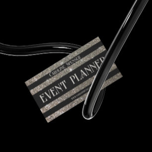 Event Planner Creative Director Party Service Business Card