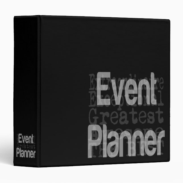 Event Planner Extraordinaire Binder (Front/Spine)