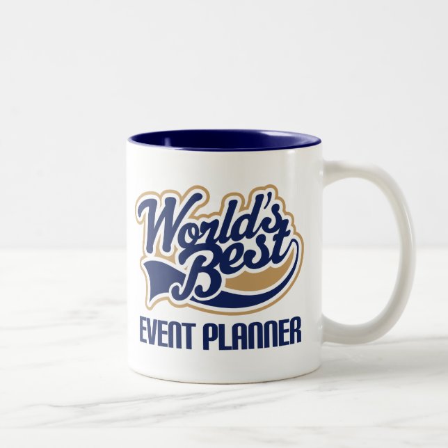 Event Planner Gift Two-Tone Coffee Mug (Right)
