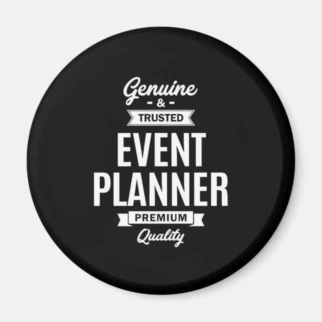 Event Planner Job Title Gift Magnet (Front)
