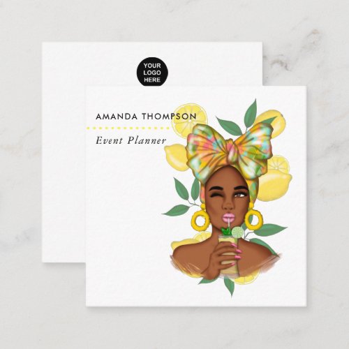 Event Planner Square Business Card