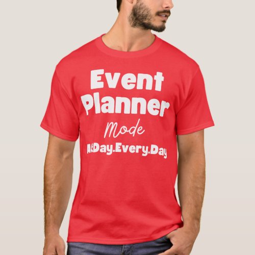 Event Planner T_Shirt