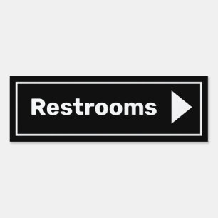 Event Restrooms Outdoor Restrooms Sign