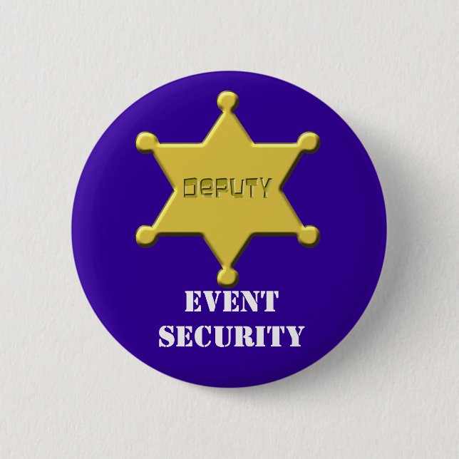 EVENT SECURITY PINBACK BUTTON (Front)