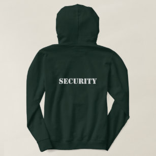 Event security staff hoodie for crew members