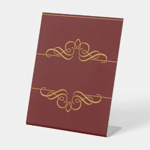 Event Signage Pedestal Sign