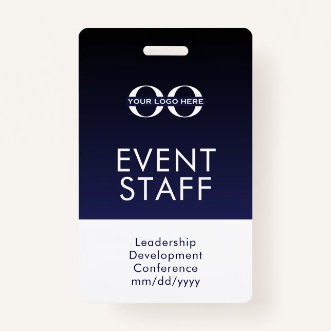 Event Staff ID Badge (Front)