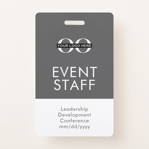 Event Staff ID Badge