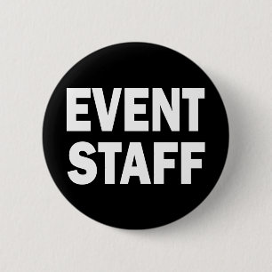 EVENT STAFF PINBACK BUTTON