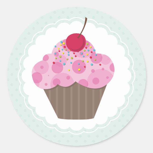 EVENT STICKER :: cupcake 1 (Front)