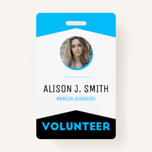Event Volunteer Modern Badge