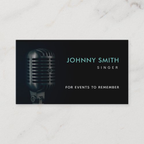 Events Singer Slogans Business Cards