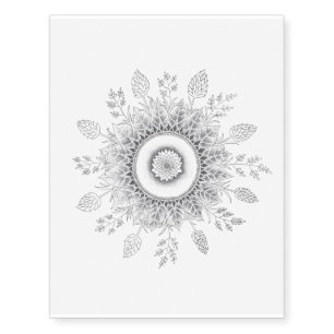 Ever-growing Mandala Temporary Tattoos