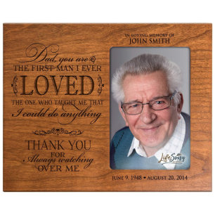 Ever Loved Touching Cherry Memorial Picture Frame
