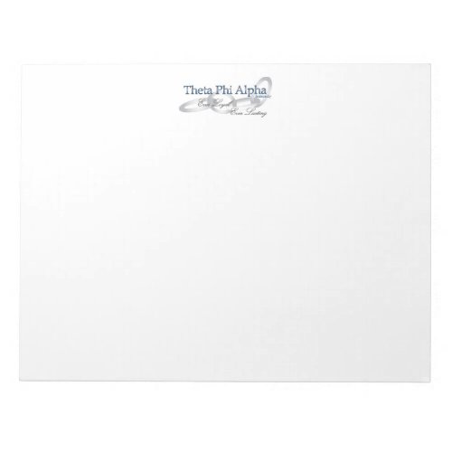 Ever Loyal Ever Lasting 2 Color Notepad