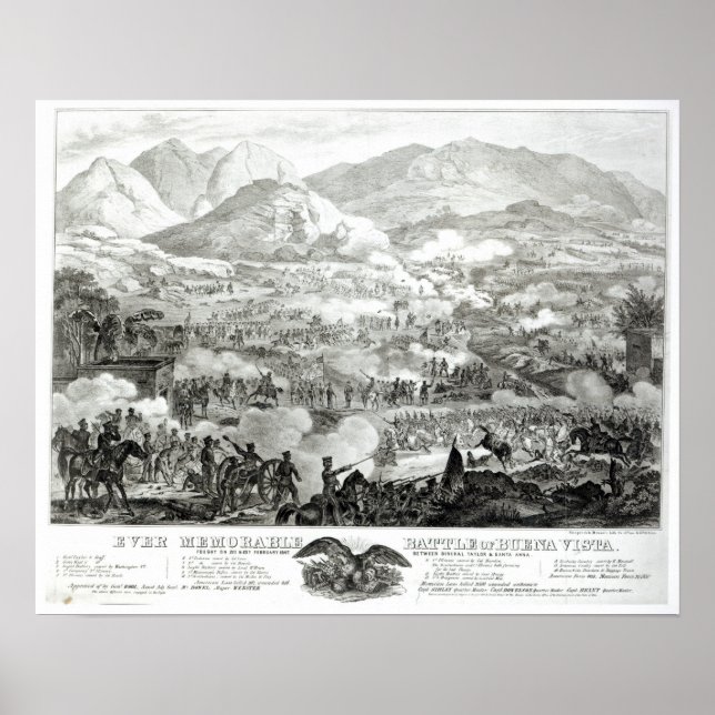 Ever Memorable Battle of Buena Vista Poster (Front)