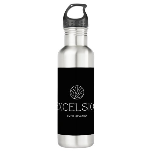 Ever Upward steel water bottle by My Good Mind