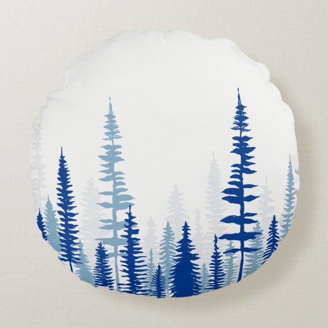 EverBlue Charm Round Pillow (Front)