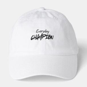 Everday Champion Mindset Motivational Typography Hat