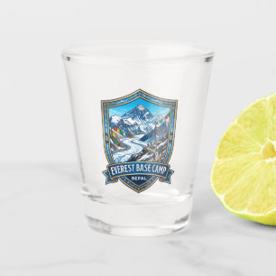 Everest Base Camp Nepal Shot Glass