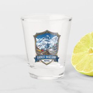 Everest Base Camp Nepal Shot Glass