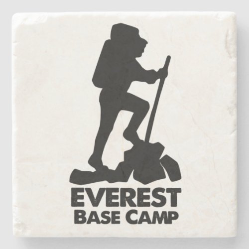 Everest Base Camp Stone Coaster