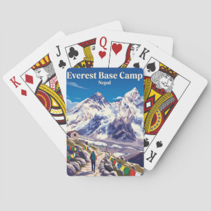 Everest Base Camp Trek Nepal Poker Cards