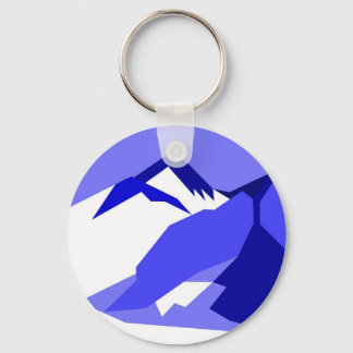 Everest - blue keychain