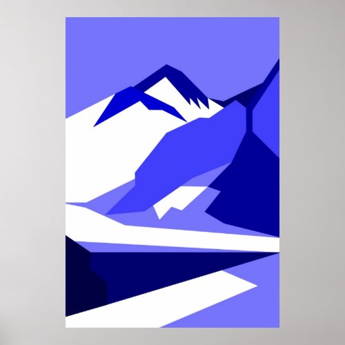 Everest _ blue poster