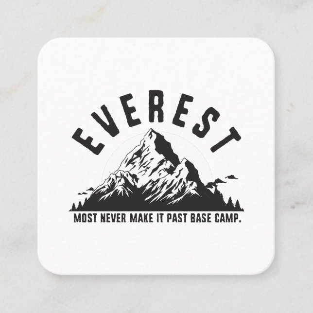 Everest Square Business Card (Front)