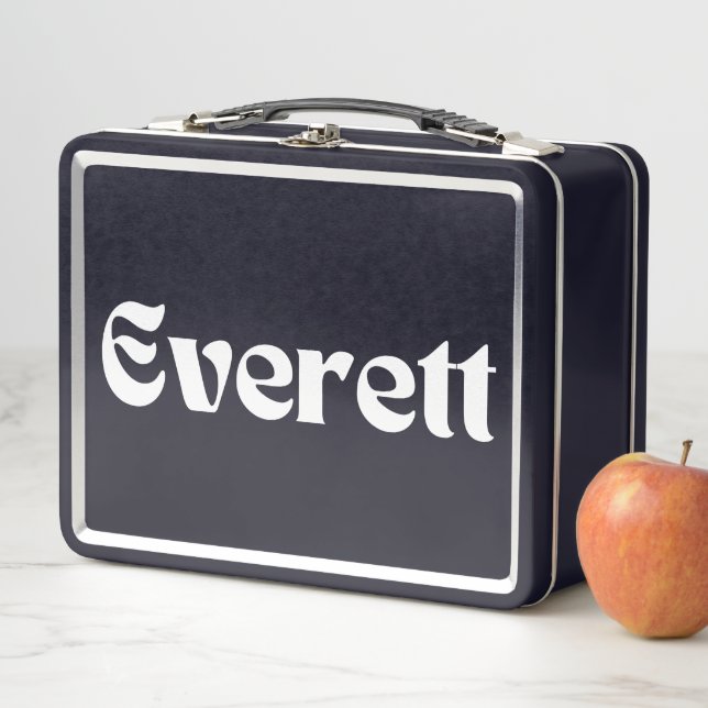 Everett Metal Lunch Box (In Situ)